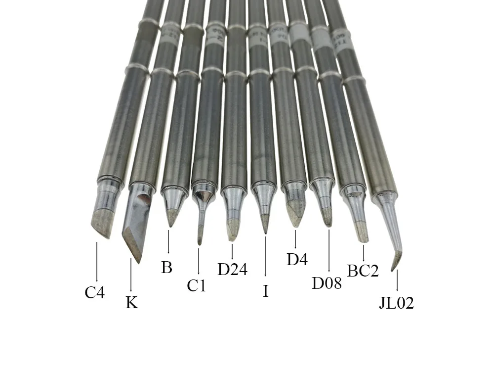 Электронные инструменты паяльник KSGER 220v T12-B BC2 D08 D24 D4 C1 C4 I JL02 K паяльная станция для FX-951