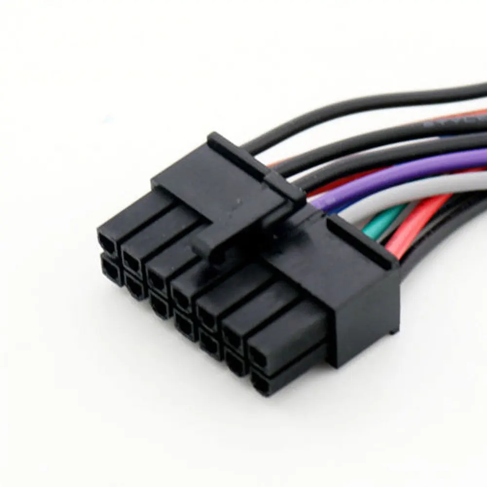 Лучшие продажи прочный 24 Pin к 14 PSU основной источник питания ATX кабель адаптера для