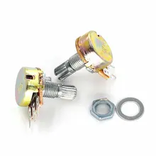 5pcs WH148 B1K B2K B5K B10K B20K B50K B100K B250K B500K B1M 3pin 15mm 20 10 5 2 1K K K K K K 100K 250K 500K 1 50 M