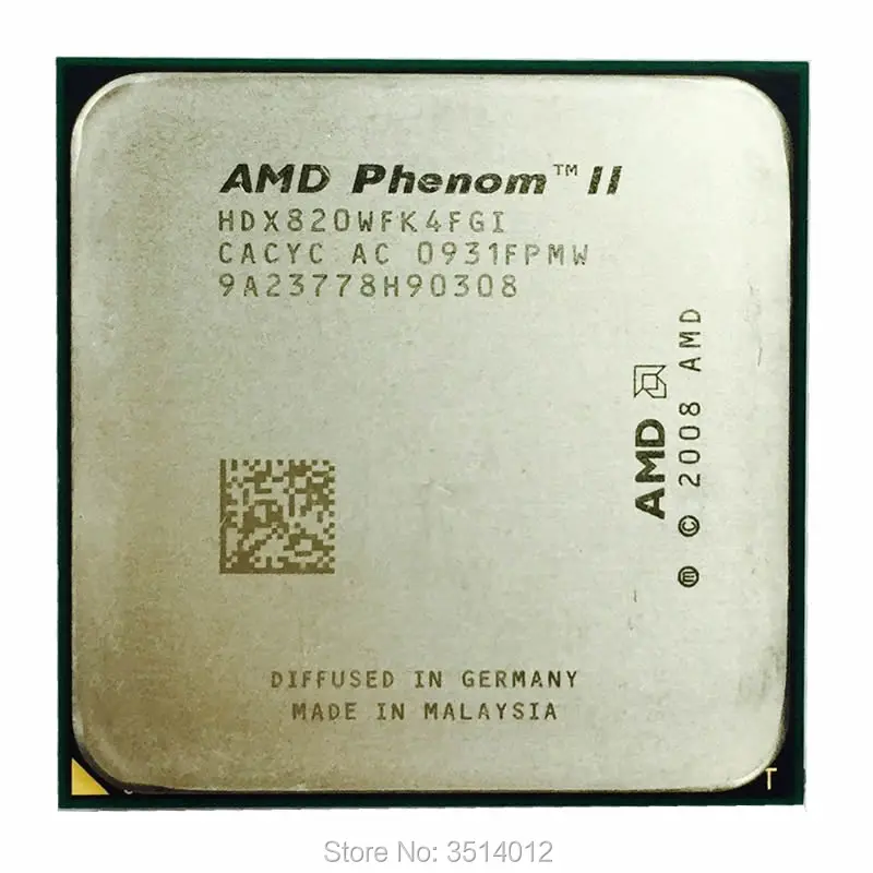 Четырехъядерный процессор AMD Phenom II X4 820 2 8 ггц HDX820WFK4FGI разъем AM3|socket am3|phenom ii x4amd phenom x4