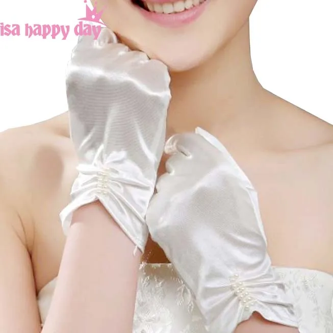 matte satin gloves