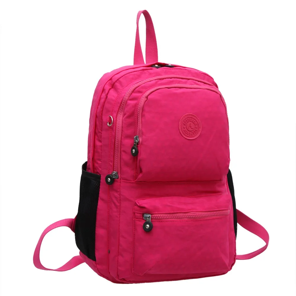 ACEPERCH Girl рюкзак для девочек школьные сумки Bolsa Mochila Feminina дорожная сумка для ноутбука sac a dos - Цвет: Rose Red