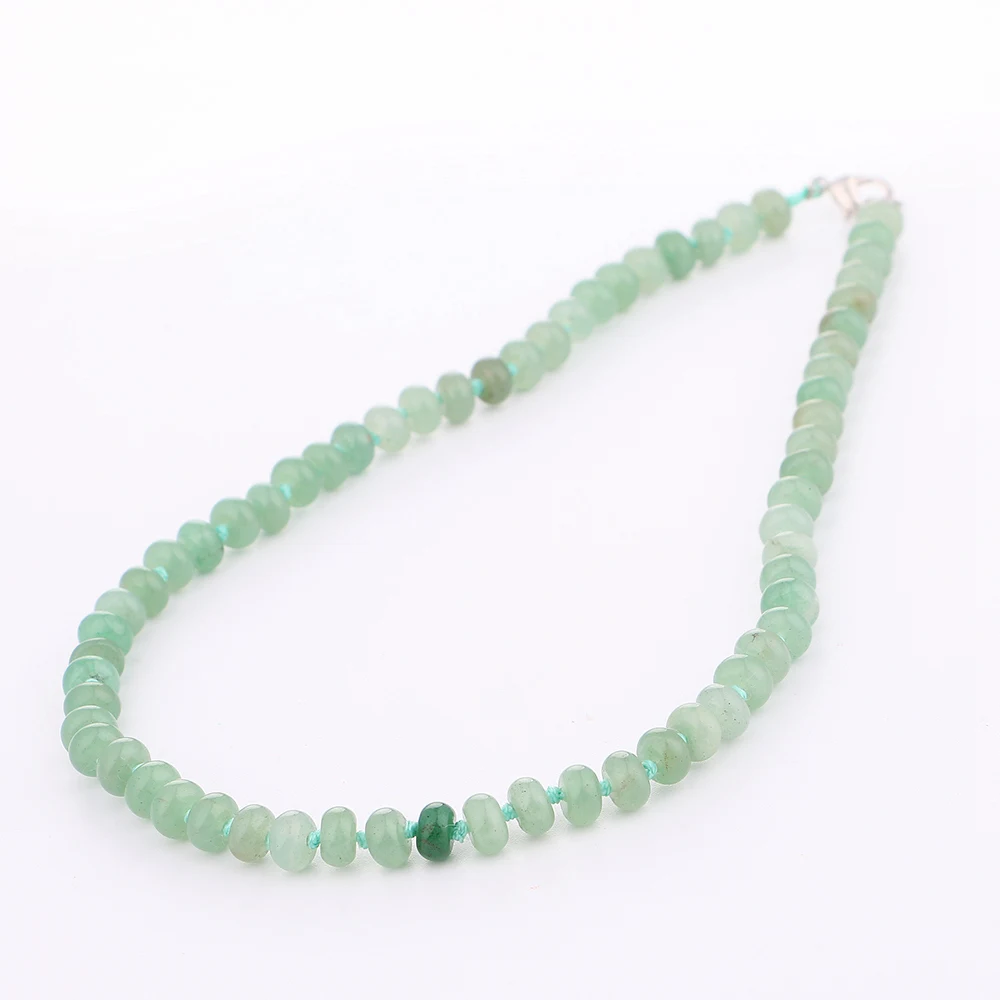 Женское украшение из натурального камня Yumten Aventurine пастельный ювелирный