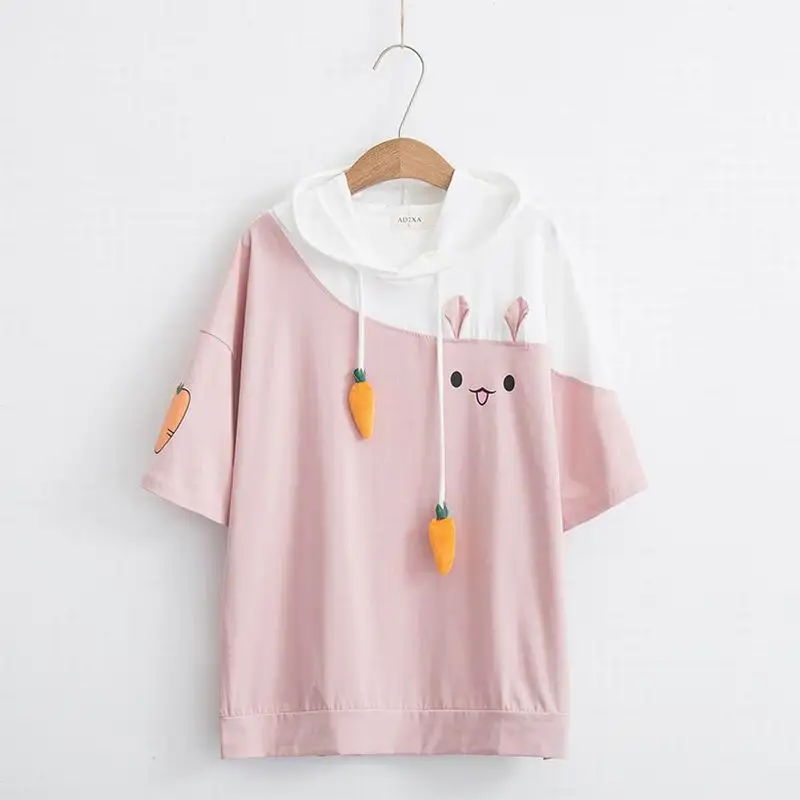 

Rabbit pattern Boys Girls Spring Autumn Fashion Sweatshirt Children School Outfits Clothing 15-20Y Kids Outerwear