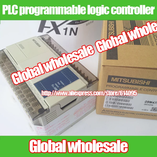 1 шт. PLC программируемый логический контроллер для Mitsubishi/fx1n-60mr-001/D fx1n-60mt-001/d реле