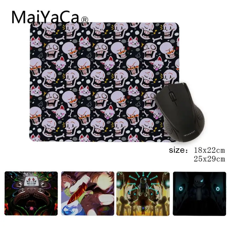 

MaiYaCa Undertale Rubber Mouse Durable Desktop Mousepad Size for 25X29cm Gaming Mousepads