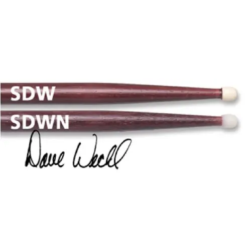 Vic Firth Dave Weckl серия подписи-Dave Weckl деревянный или нейлоновый наконечник барабанные палочки, бочка, кончик для широкого cymbal звука