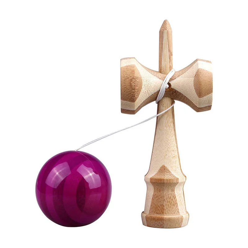 Шар Kendama Профессиональный Kendama игрушка мастерство жонглирование мяч игрушка для детей взрослых цвета случайный Рождество игрушка 4 цвета