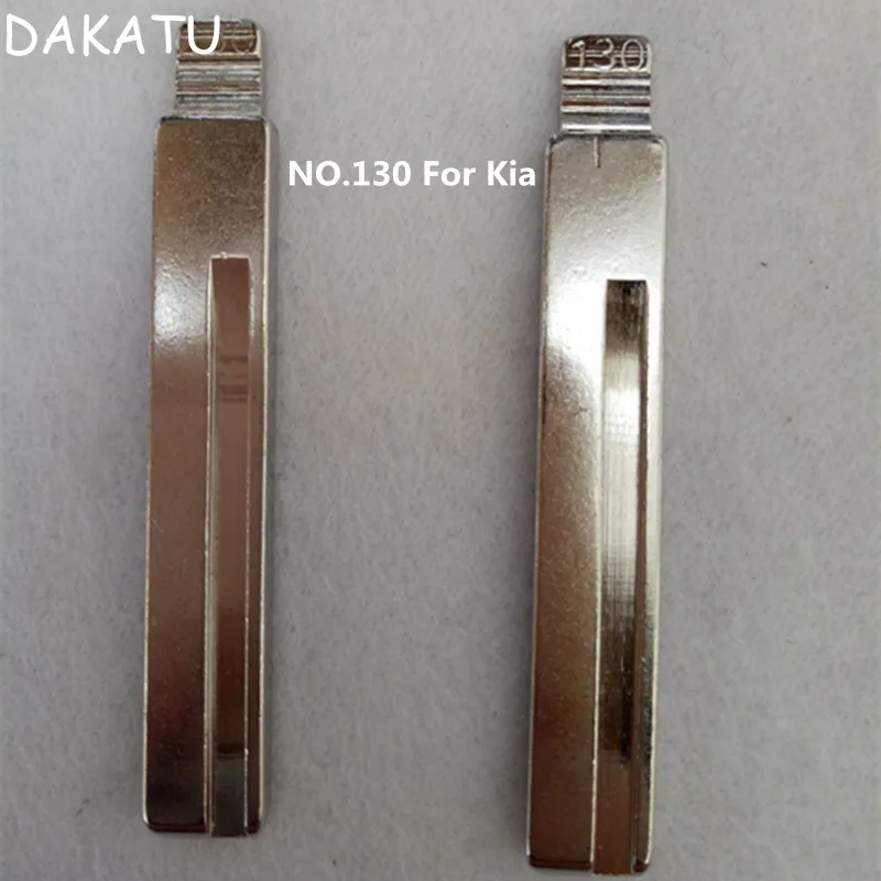 

DAKATU uncut key blade NO.130 For New Kia Hyundai HY20 Left Flip Key Blade ,Car Blank key blade