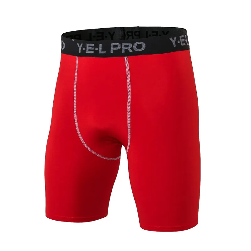 Открытый Для мужчин спортивные брюки Термальность Компрессионные спортивные штаны велосипед брюки для верховой езды быстро сохнут брюки для верховой езды - Цвет: Красный
