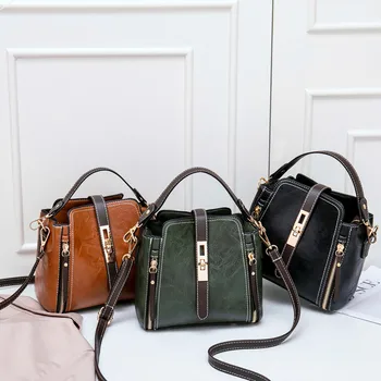 

Ladies Bag Women's Fashion Sen Department Joker Bucket Bag Single Shoulder Messenger Bags 2020 New сумка Сумка на плечо