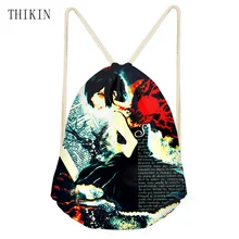 THIKIN стильный Токийский Гуль английский письмо дизайн сумки для плавания Дети Мальчики Doka роль водонепроницаемый рюкзак студентов колледжа