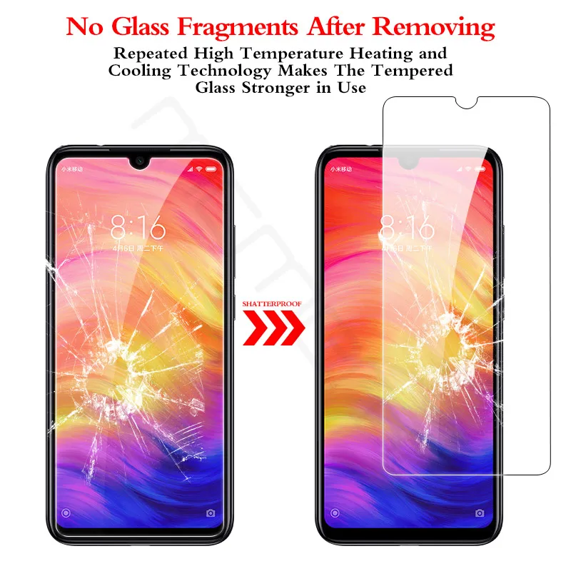 Для Xiaomi Redmi Note 7 7Pro Pro 6 5 9H Phone 2.5D защитное закаленное стекло для экрана | Мобильные