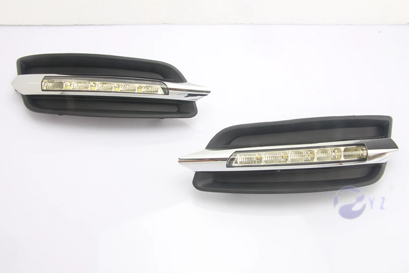 Автомобильные мигающие дневные ходовые огни для Nissan Teana 2011 2012 противотуманные