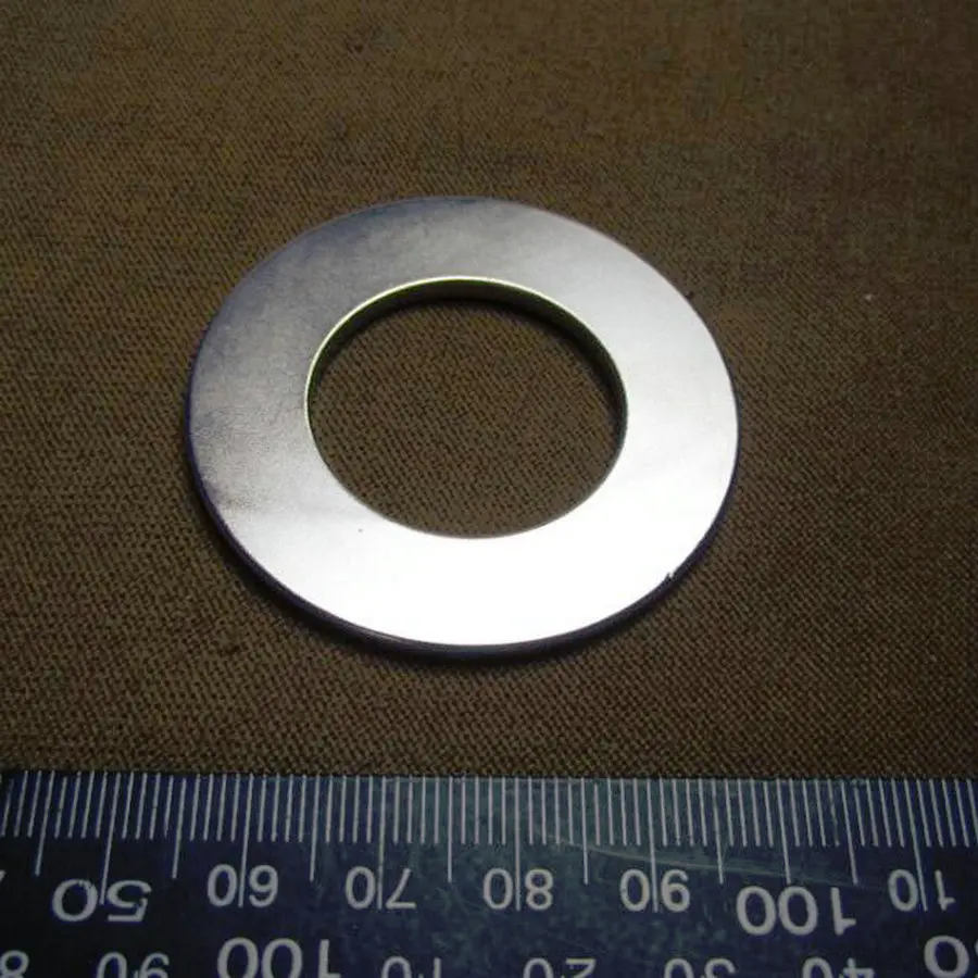 2 шт. неодимовые магниты с потайным кольцом 50 х3 мм 28 мм|countersunk ring magnets|magnets raremagnet rare