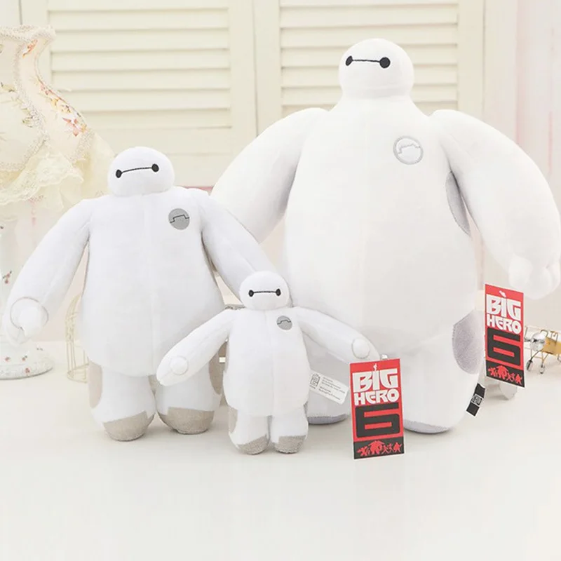 35 см фильм Big Hero Baymax плюшевая игрушка мягкая игрушка кукла робот мягкие Животные плюшевая детская игрушка, подарок для детей