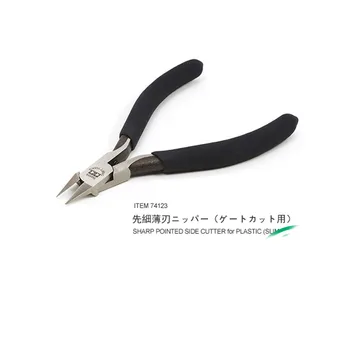 

1PC 74123 Sharp Pointed Side Cutter Plastic Slim Jaw Craft Tool Cutting Pliers Scissors Forceps fr RC Tamiya Mini 4WD Racing Car