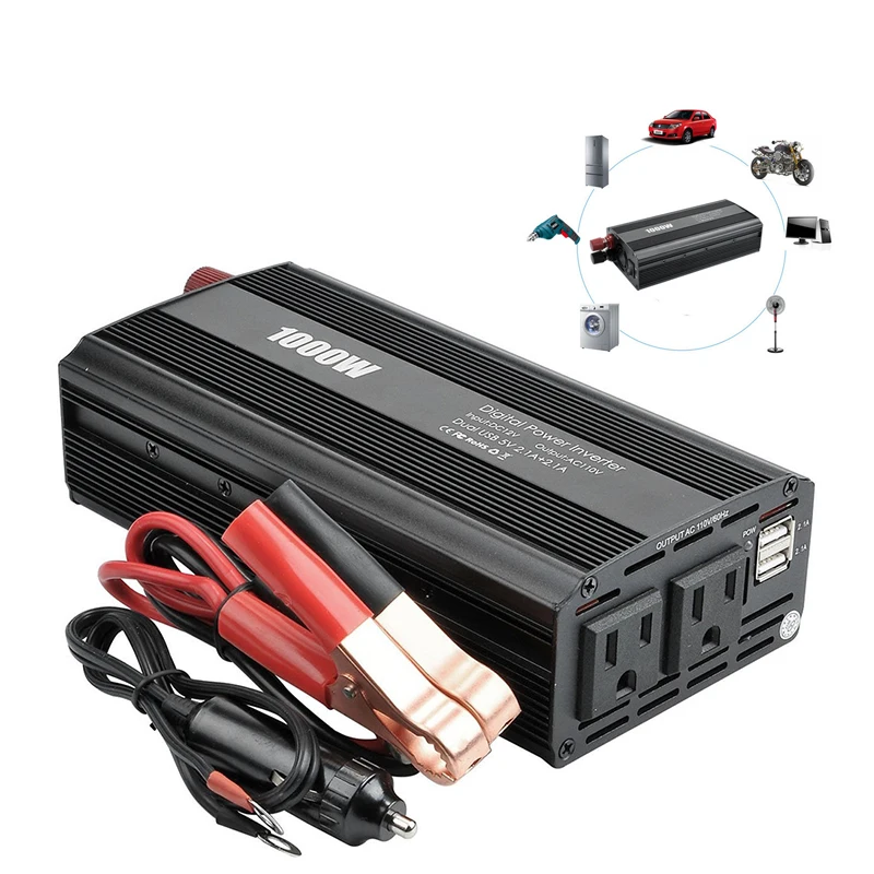 Инвертор автомобильный dc12v ac220v