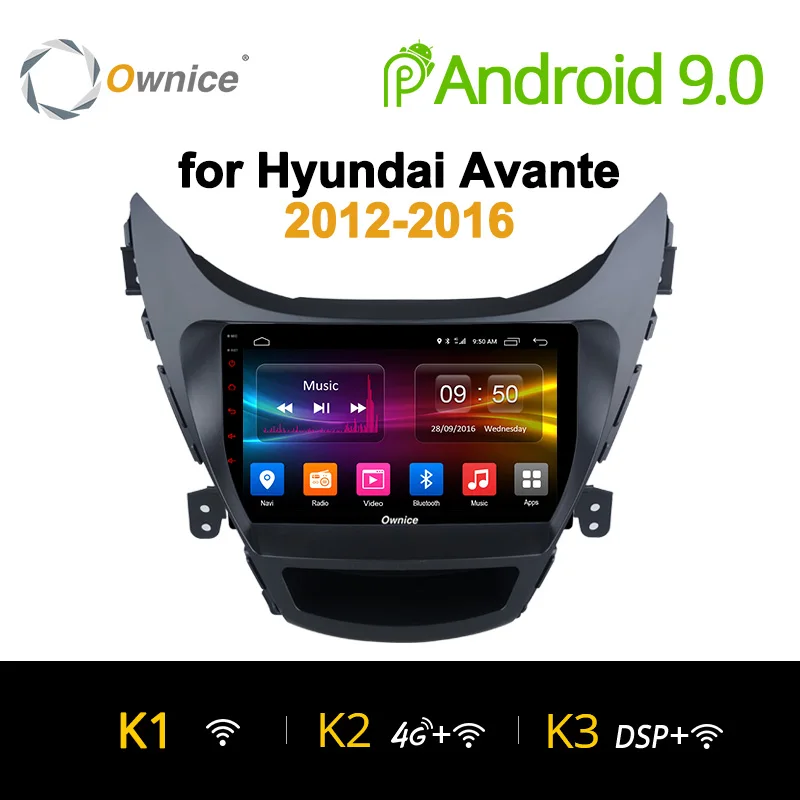 

Ownice K1 K2 K3 Eight Core 1024*600 Android 9.0 Car Radio Player DVD gps For Hyundai Avante 2012 2013 2014 2015 2016 with 32GB