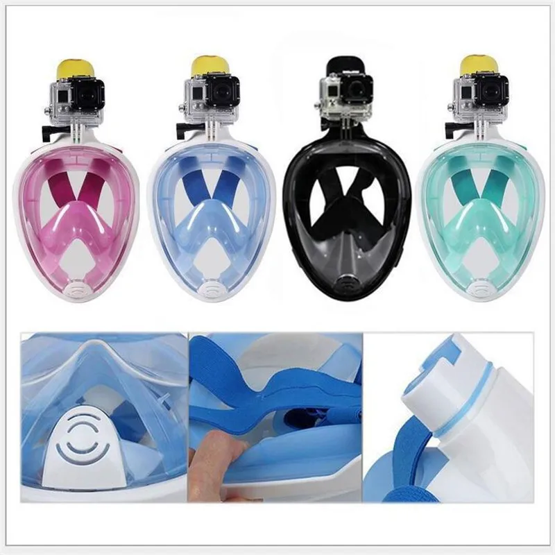 Scuba Diving Mask Full Face Snorkeling Mask Underwater Anti Fog
