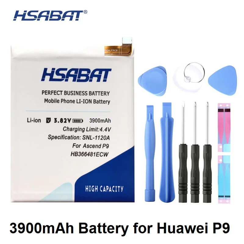 

4750mAh HB366481ECW Battery for Huawei P9 5C (P9 G9 P10 p20 Lite) G9 Honor 8/Honor 8 9 Lite/ Y6 II EVA-AL00 honor 6c pro v9 play