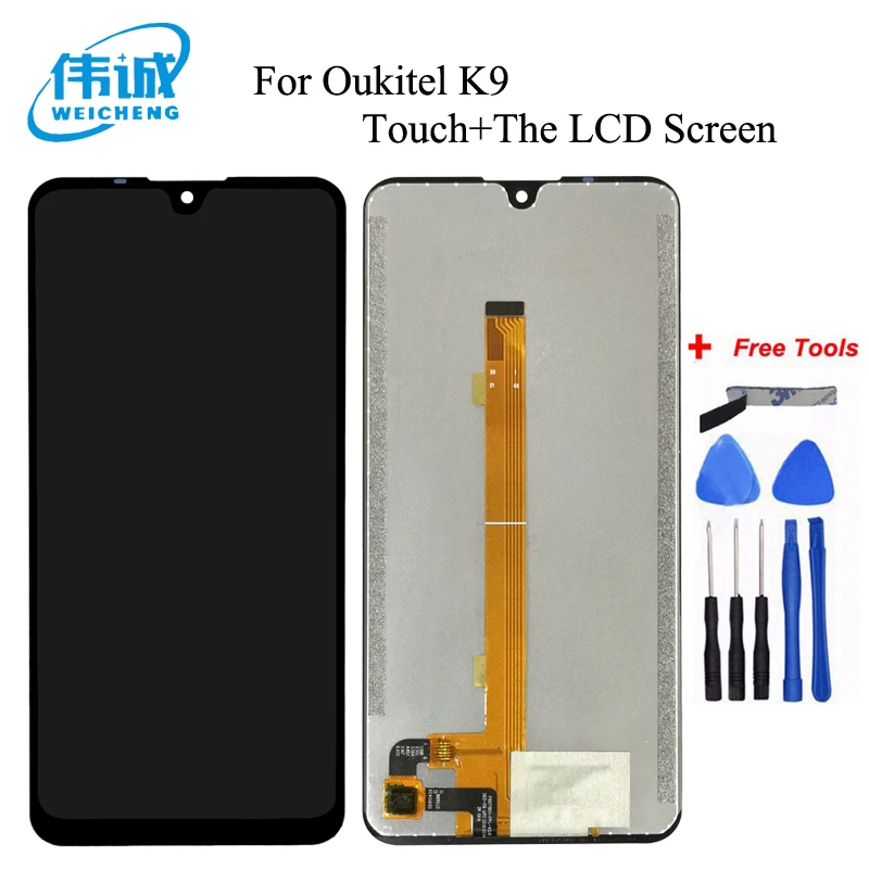 Новый Оригинальный сенсорный ЖК дисплей для Oukitel K9 Android 9 0 1080x2240 18:9 идеальные