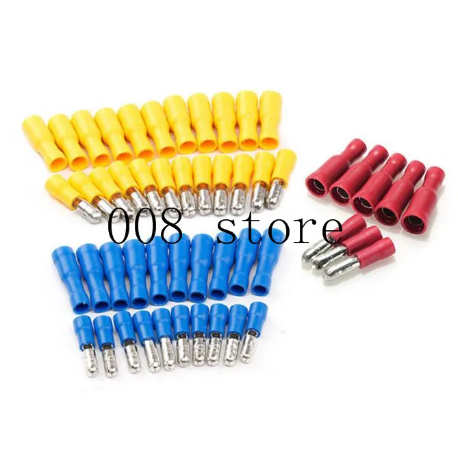 100PCS 22-10AWG Bullet Wire Connectors Male Female Electrical Crimp Terminals | Обустройство дома