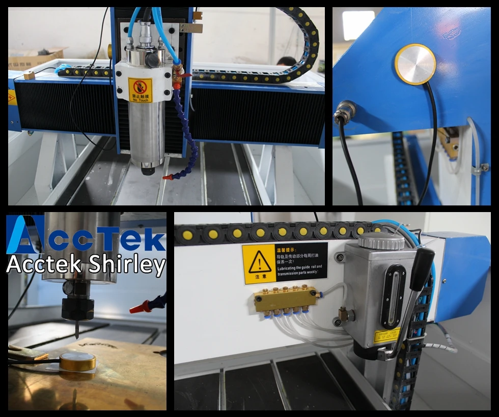4.Acctek AKM6060 cnc metal mould engraving machine details