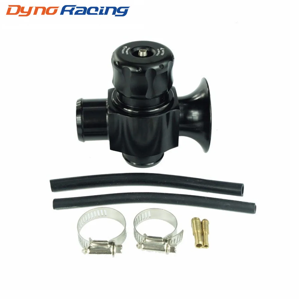 

Dynoracing New Universal Dual Port Blow Off Valve 34mm BLACK Diverter Valve Dump Valve BOV blow dump blow off adaptor