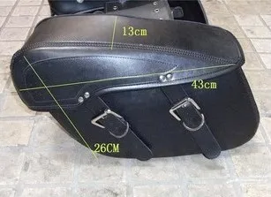 Мотоциклетная подвесная сумка VF250 MAGNA 250 Moto bike saddlebag боковая коробка hally высокое качество sidebag большой объем - Название цвета: black