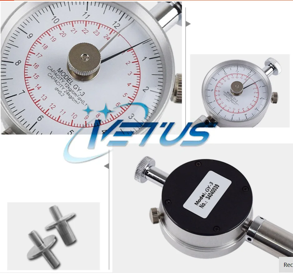 GY-3 аналоговый фруктовый пенетрометр clerometer Измеритель Твердости