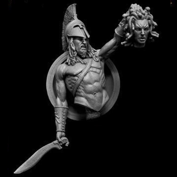 Figuras sem Pintura Resina Busto Modelo Kit Capitão Winster X08 1 - 10 17 winster resina figuras sem pintura x08