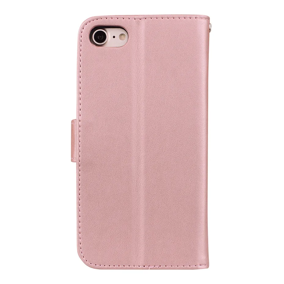 MOUSEMI Filp Leather Case For iPhone 6 5 5S SE Rose Pattern Phone Cases For iPhone 7 8 Plus X XR XS MAX Luxury Wallet Case Cover (5)