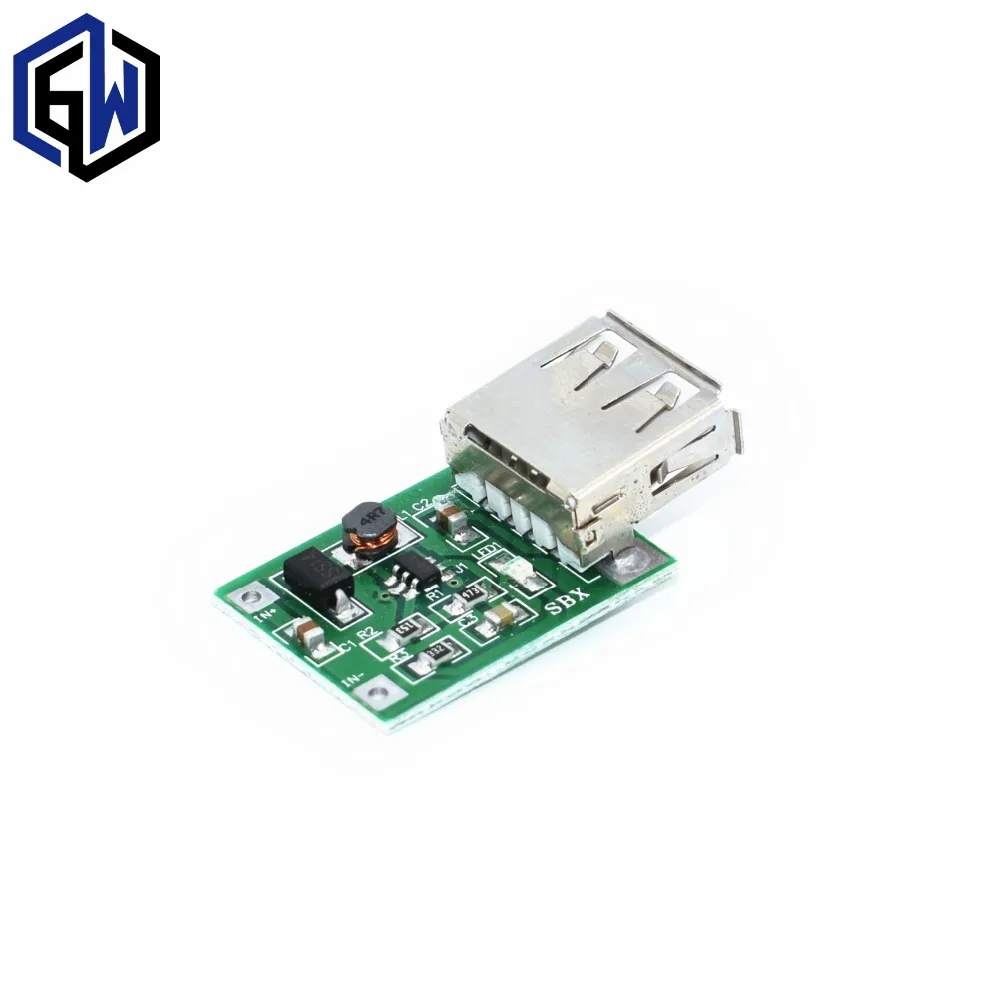 5PCS LOT DC 3V to 5V USB Output charger step up Power Module Mini DC DC