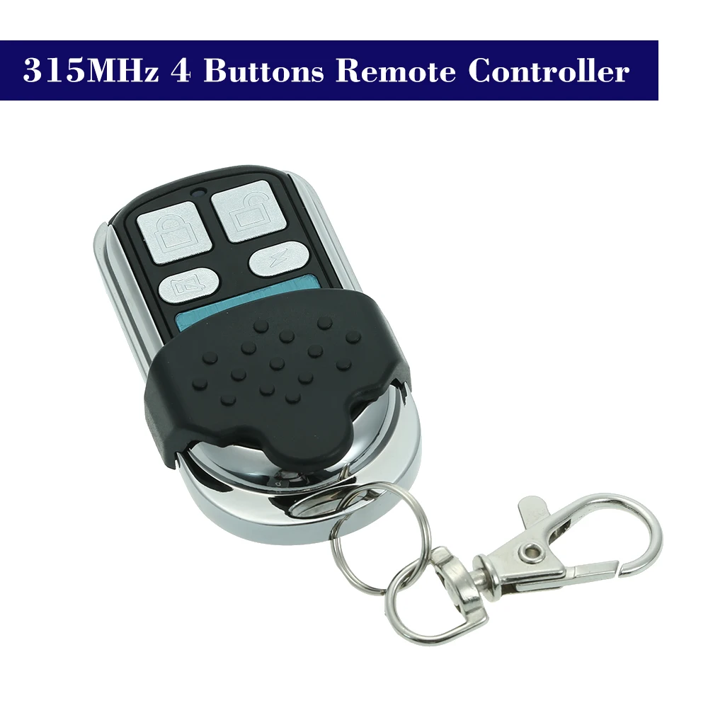 

315MHz Copy Cloning Duplicator Remote Control Transmitter Switch for Garage Opener Electric Garage Door Remote Control Key Fob