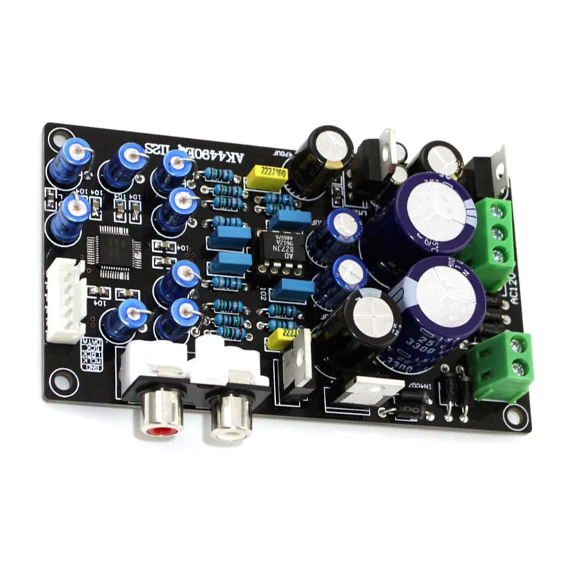 Собранный AK4490EQ AK4490 II2S DAC декодер поддержка 32BIT 768K HiFi плата G6 008|Цифро-аналоговые