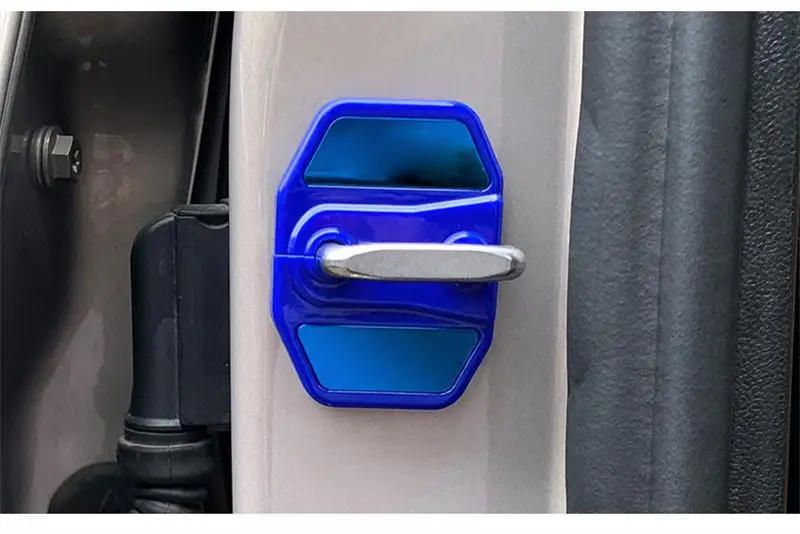 Автомобильный Стайлинг для BMW X3 G01 5 серии G30 G38 6 серии GT Автоматический дверной замок защитная полоса крышка наклейки отделка аксессуары для интерьера