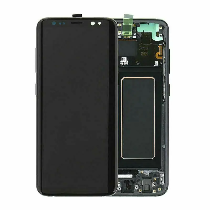 

Super AMOLED For SAMSUNG GALAXY S8 LCD Display Touch Screen Digitizer Assembly Burn Shadow For SAMSUNG S8 LCD G955F G955A Screen