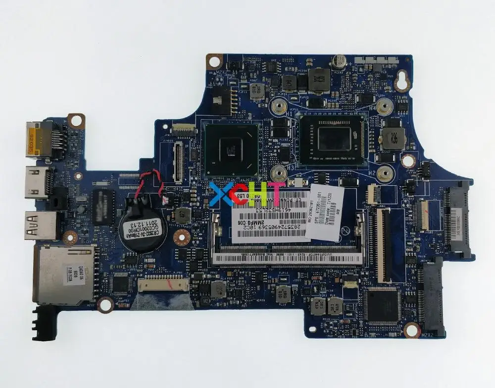 

XCHT for HP FOLIO 13 13-1000 Series 672351-001 QAZ61 LA-8044P I3-2367M HM65 UMA Laptop Motherboard Tested & Working Perfect