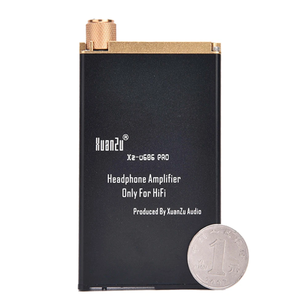 High Performance Portable Headphone Amplifier U606pro Stereo Hifi Mini AMP Headset Amplifiers Delayed Output Replaceable OPA