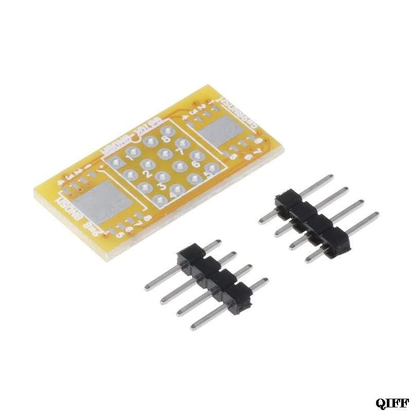 

Drop Ship&Wholesale 1pc 2 WSON8 To DIP8 Programmer Adapter Board QFN8/DFN8 To DIP8 & WSON8/MLF8 To DIP8 Socket APR28
