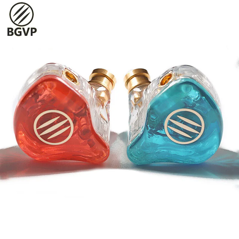 BGVP DS1 наушники с шумоподавлением Hifi DJ Hybrid technology In Ear Monitor High Fidelity MMCX наушники