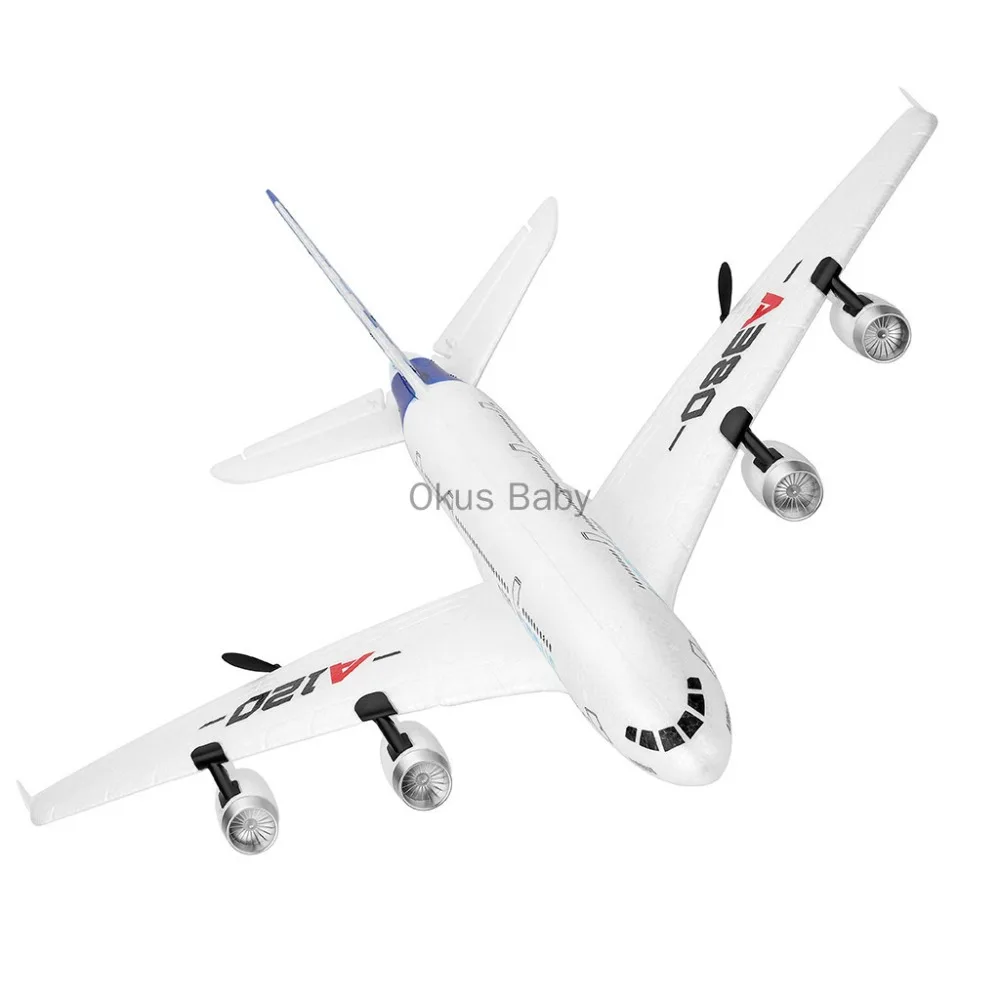2019 Brand New RC Airplane 2.4GHz 510mm Wingspan 3CH RC Plane Gliders Coreless motor Fixed Wing RTF Plane Toys Kids Gifts