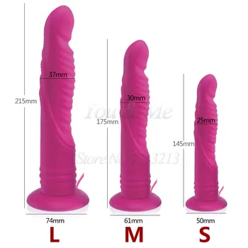Realistic Big Dildo 7 Speeds Vibrator Silicone Strap on Huge Dildo Suction Cup Anal Vibrators Butt Plug Adult Sex Toys for Woman 2