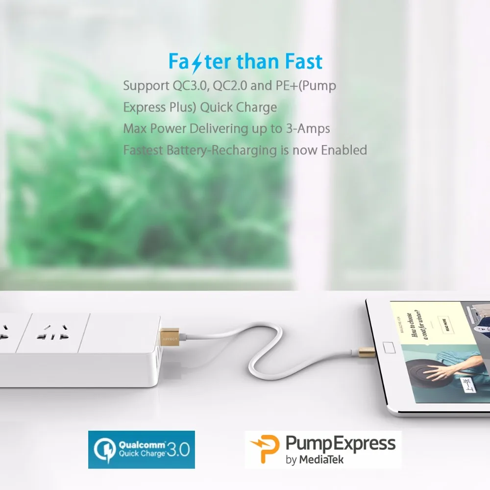 AIFFECT 5V3A USB кабель для зарядного устройства 1 м 5 металлический штекер Micro быстрая