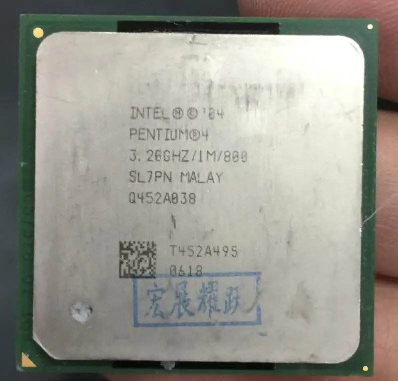 

Intel Pentium 4 P4 3.2GHz P4 3.2E P4 3.2 Socket 478 1M 800 SL7PN EO specifications P4 3.2E Desktopprocessor CPU