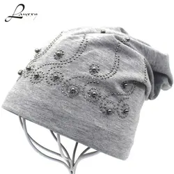 Lanxxy 2019 Новая модная шапочка с украшением шапки для женщин осень зима Touca облегающая шапка шапочка шляпа Gorro