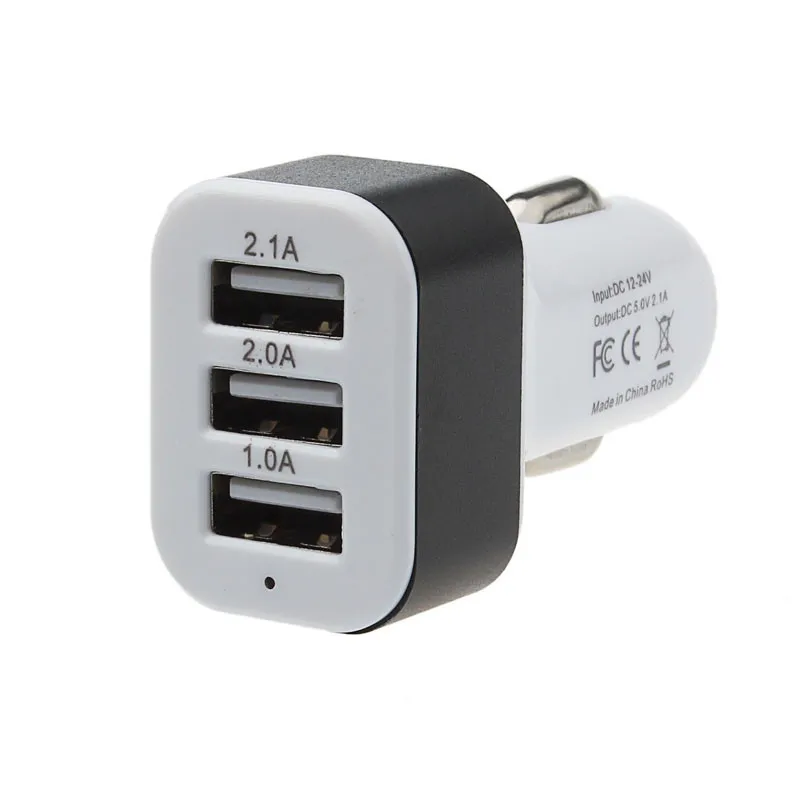 Универсальное автомобильное зарядное устройство 12 В 24 в 5 3 порта Usb адаптер для