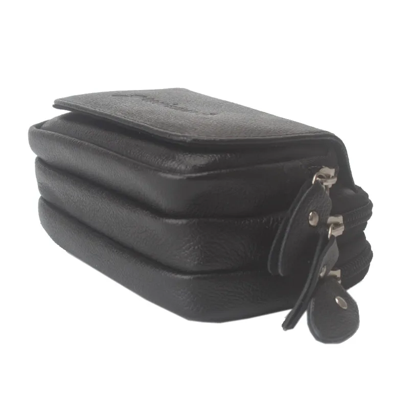 Модный Мужской винтажный кошелек из воловьей кожи с ремнем для путешествий, многофункциональная поясная сумка, кошелек для сотового/мобильного телефона