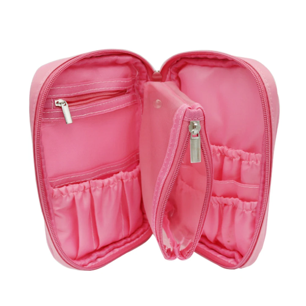 

Women Makeup Bag Cosmetic Organizer Make Up Toiletry Storage Waterproof Makeup Brush Bag Large Capacity Multifunction Storage